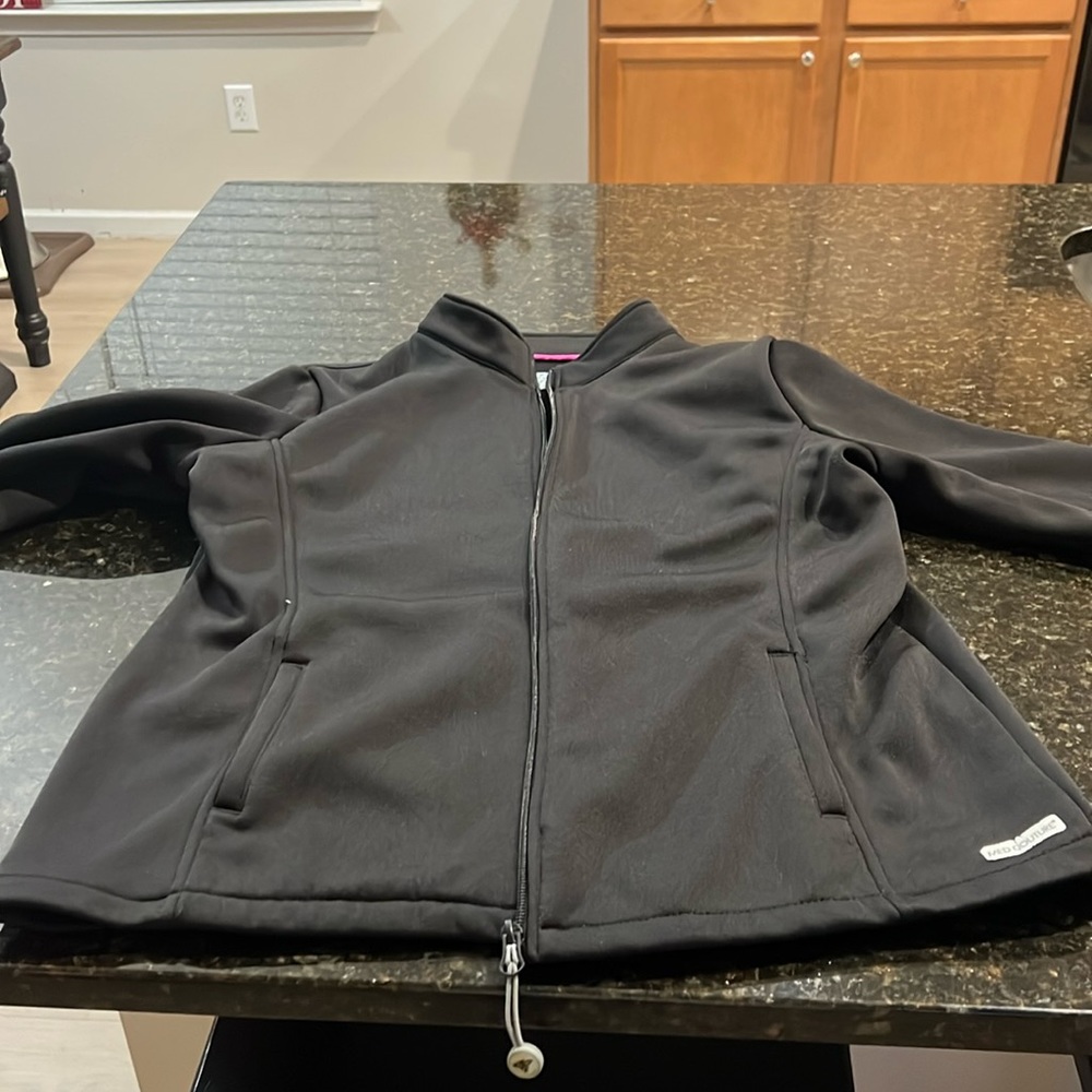 Med Couture Black Lightweight Jacket women’s size L